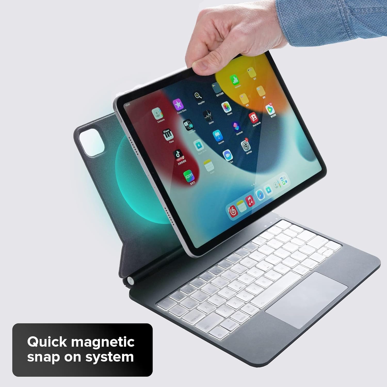 Magic Keyboard para iPad Pro 13 polegadas (M4) 2024, capa de