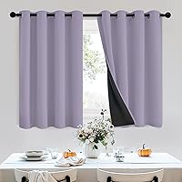 Vista 67 de SimpleHome - Cortinas opacas 100% para recámara, cortinas de ventana con ojales beige, con aislamiento térmico, cortinas de oscurecimiento