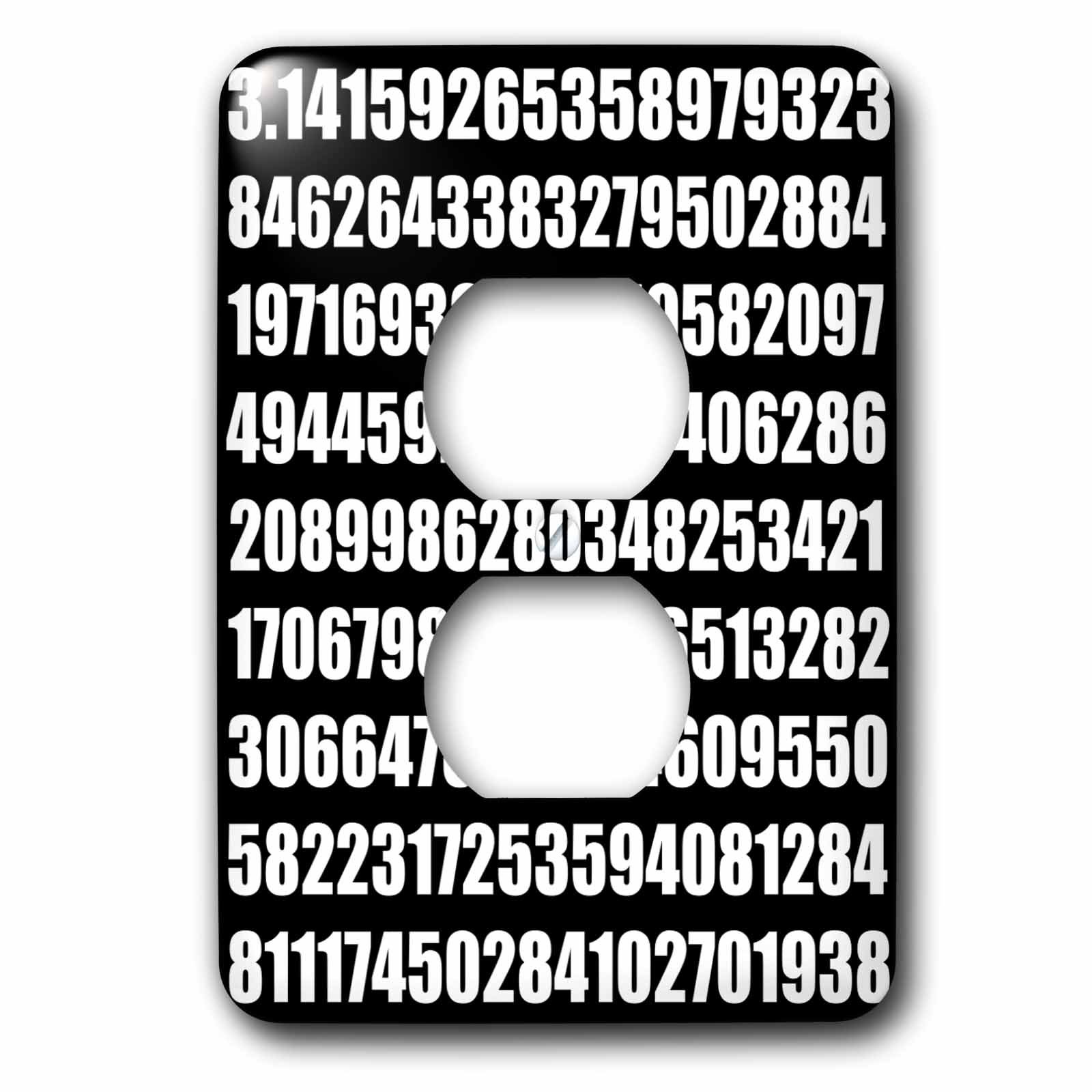 Pi Matemáticas solución para cubrir interruptores viejos con diseño numérico para profesores