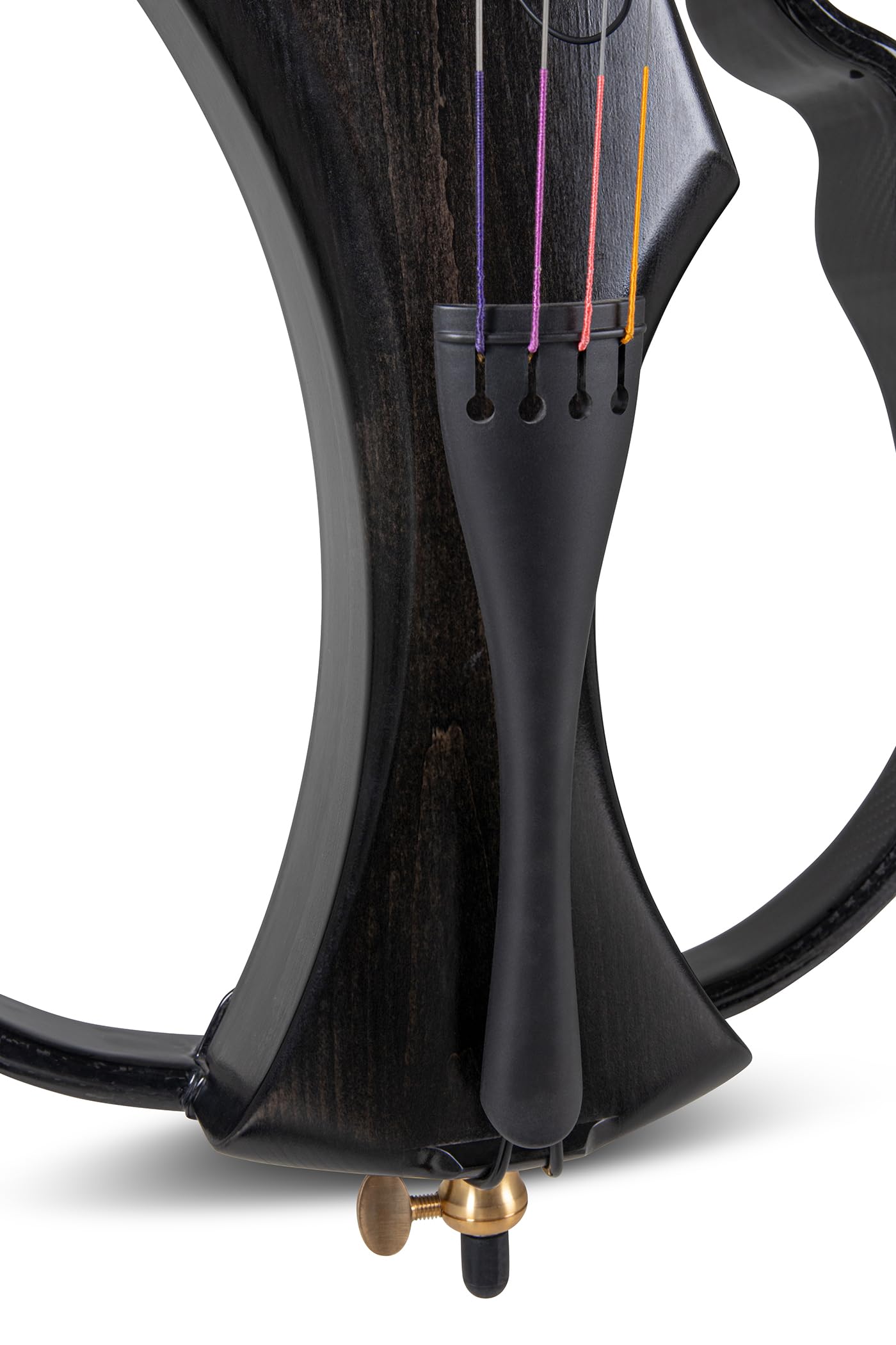 GEWA E-Cello Novita 3.0-4/4 – violoncello elettronico con telaio in carbonio, corpo in legno massiccio e sistema preamplificatore, nero, Made in Germany