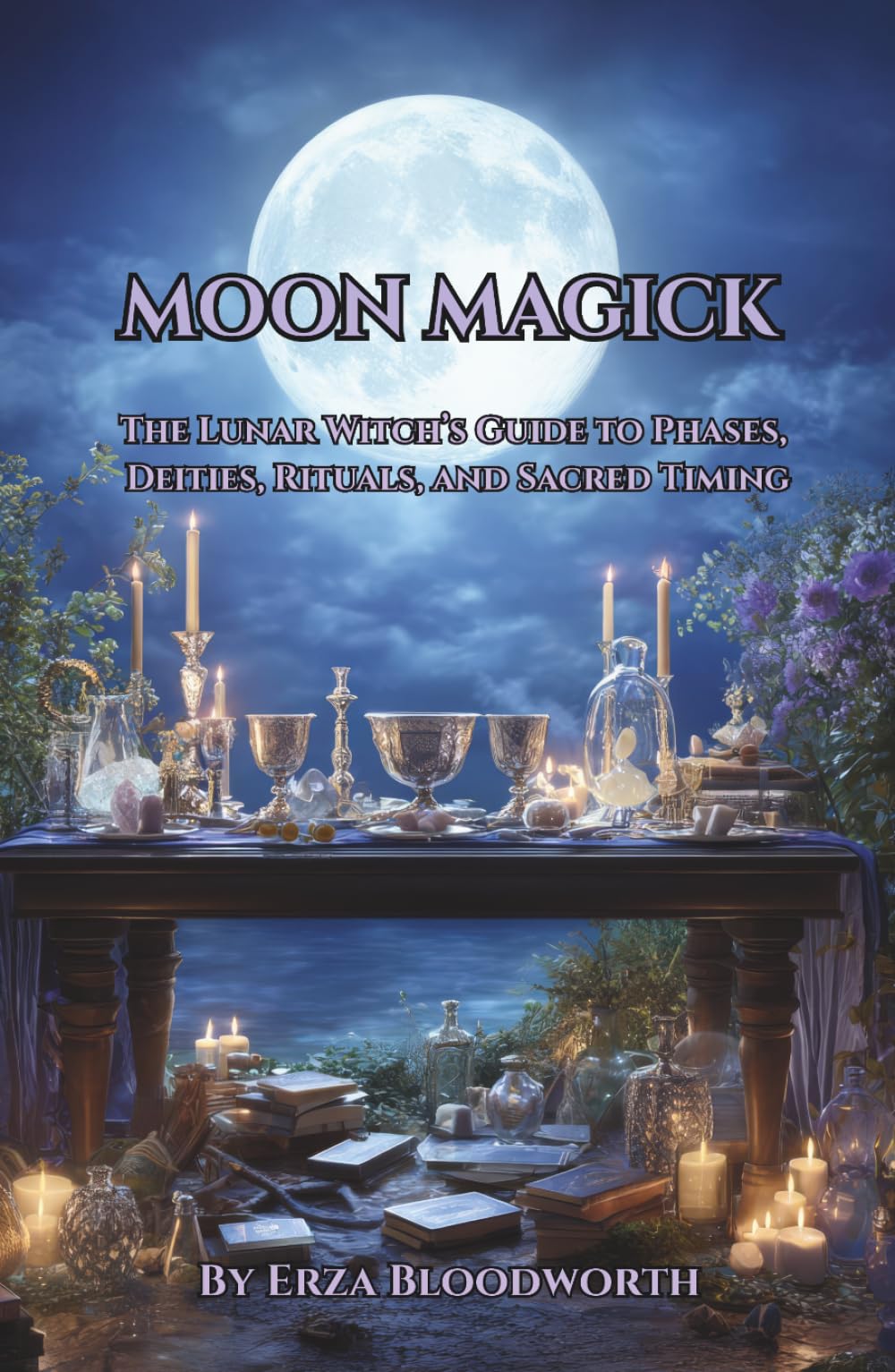 Moon Magick: The Lunar Witch’s Guide to Phases, Deities, Rituals, and Sacred Timing: Moon Water, Sigils, and Lunar Sorcery