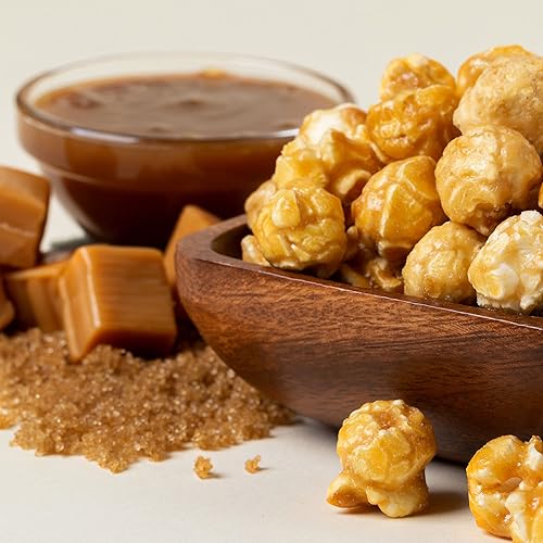 Miniatura 5 de Popcornopolis Bolsas gourmet de palomitas de maíz de caramelo palomitas de maíz reventadas 95 onzas