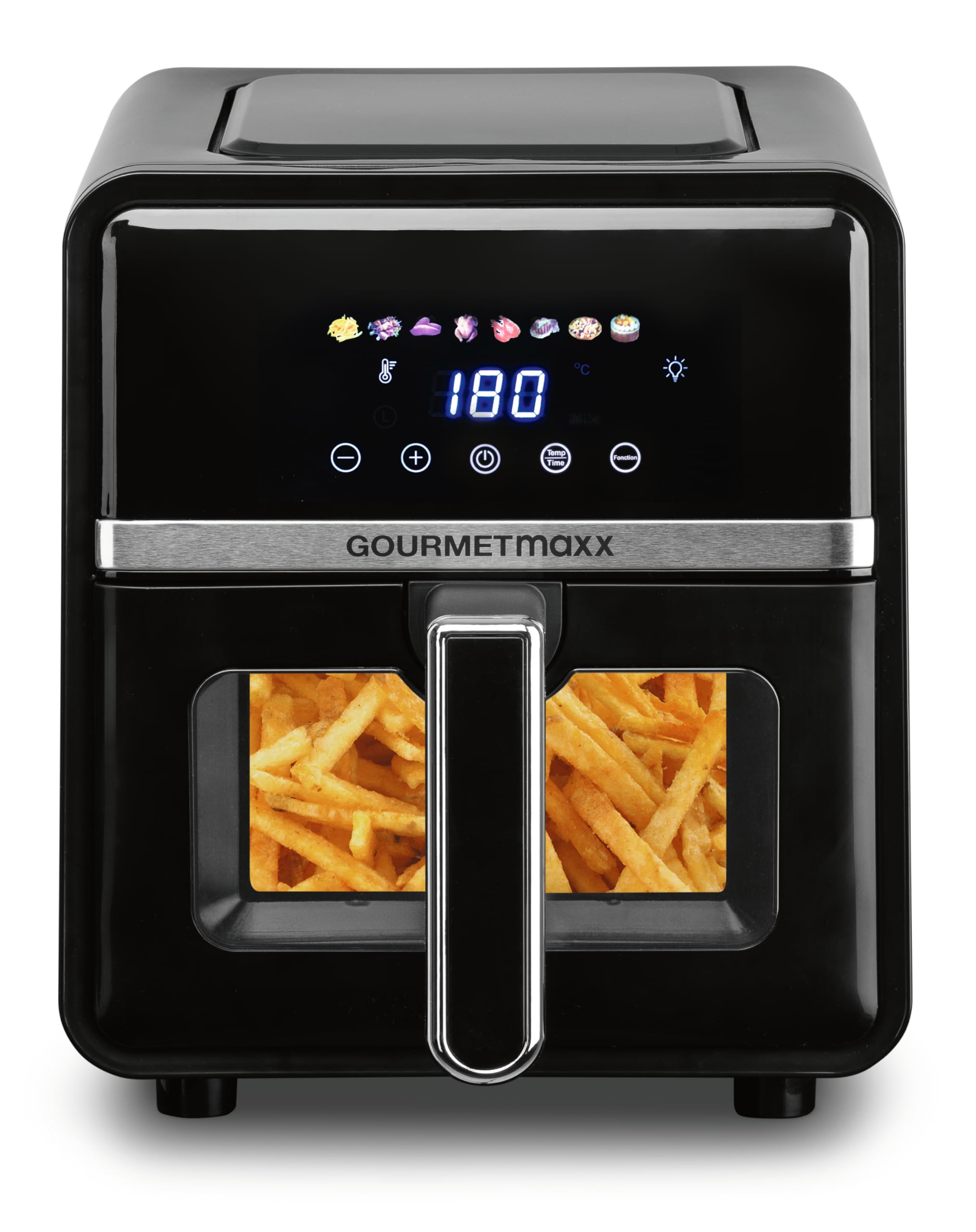 Friteuse à air chaud GOURMETmaxx mini four multi fonction pour cuisiner sans huile