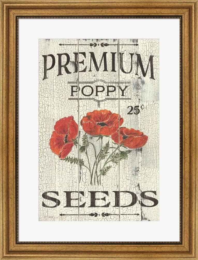 Poppy Seeds by Soulspeak & Sawdust Art Print, 8 x 12 inches