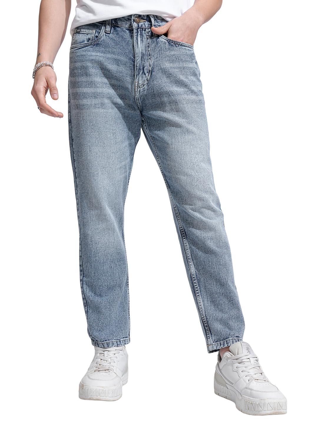 Highlander Dad-Fit Cotton Jeans for Men at ₹624 – Amazon