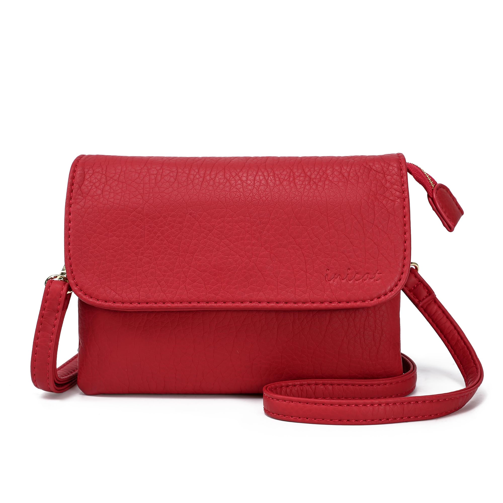 MINICAT RFID Blocking Small Crossbody Bags for Women Vegan Leather Mini Travel Purses Cell Phone Purse Cross Body Bag