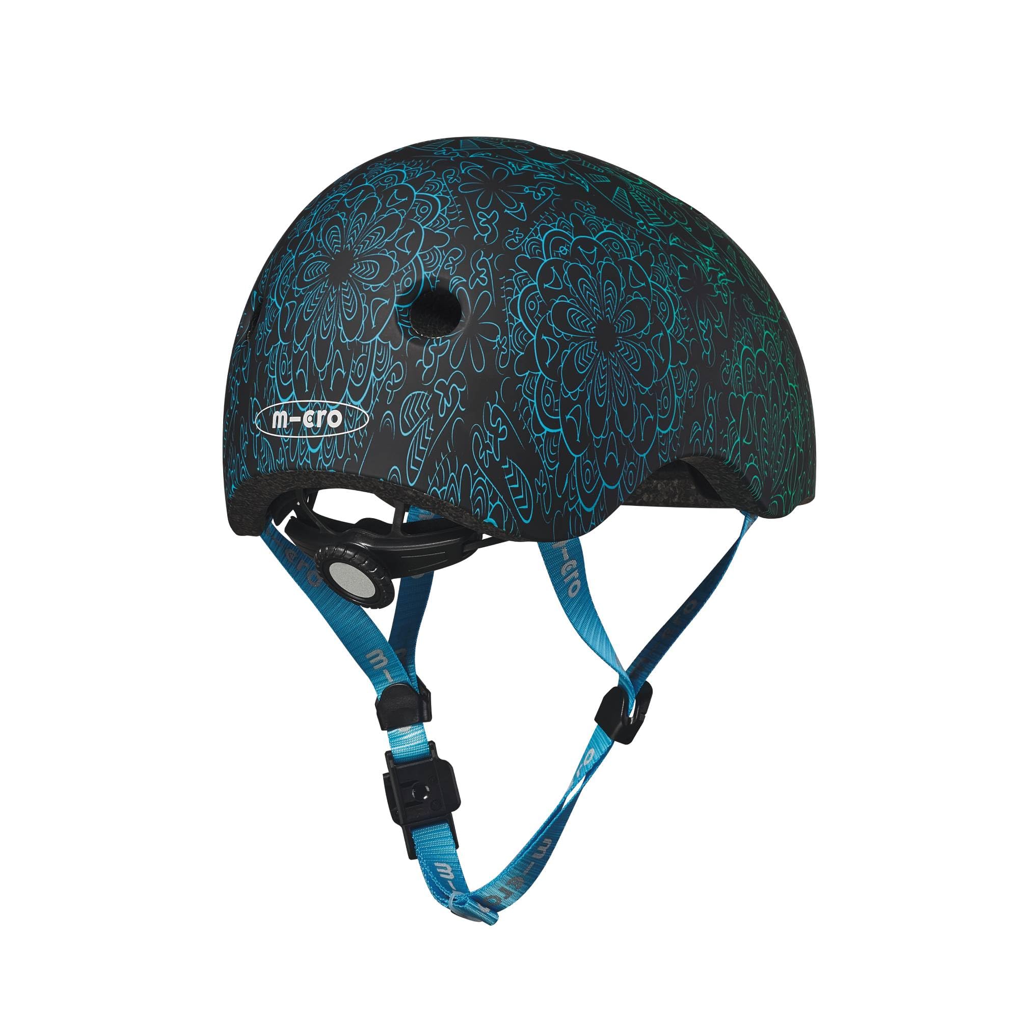 Micro® | Casco Infantil para Patinete o Bicicleta | Luz Trasera de Seguridad 3 Posiciones | Ultraligero 250 Gramos | Cierre Magnético | Niños y Niñas