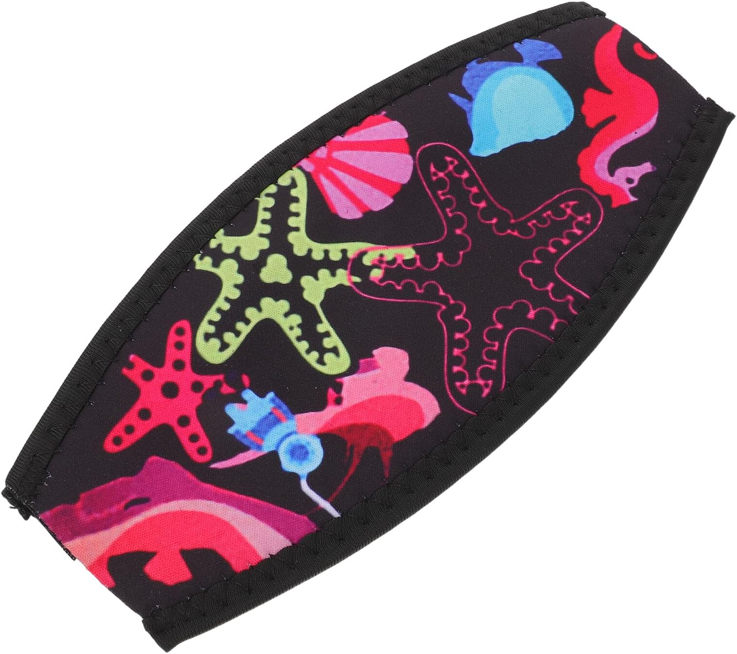 Scuba Diving Mask Strap Cover Neoprene Hair Wrap Comfortable Non-Slip Swimming Goggles Strap for Water Sports Snorkeling and Diving Use