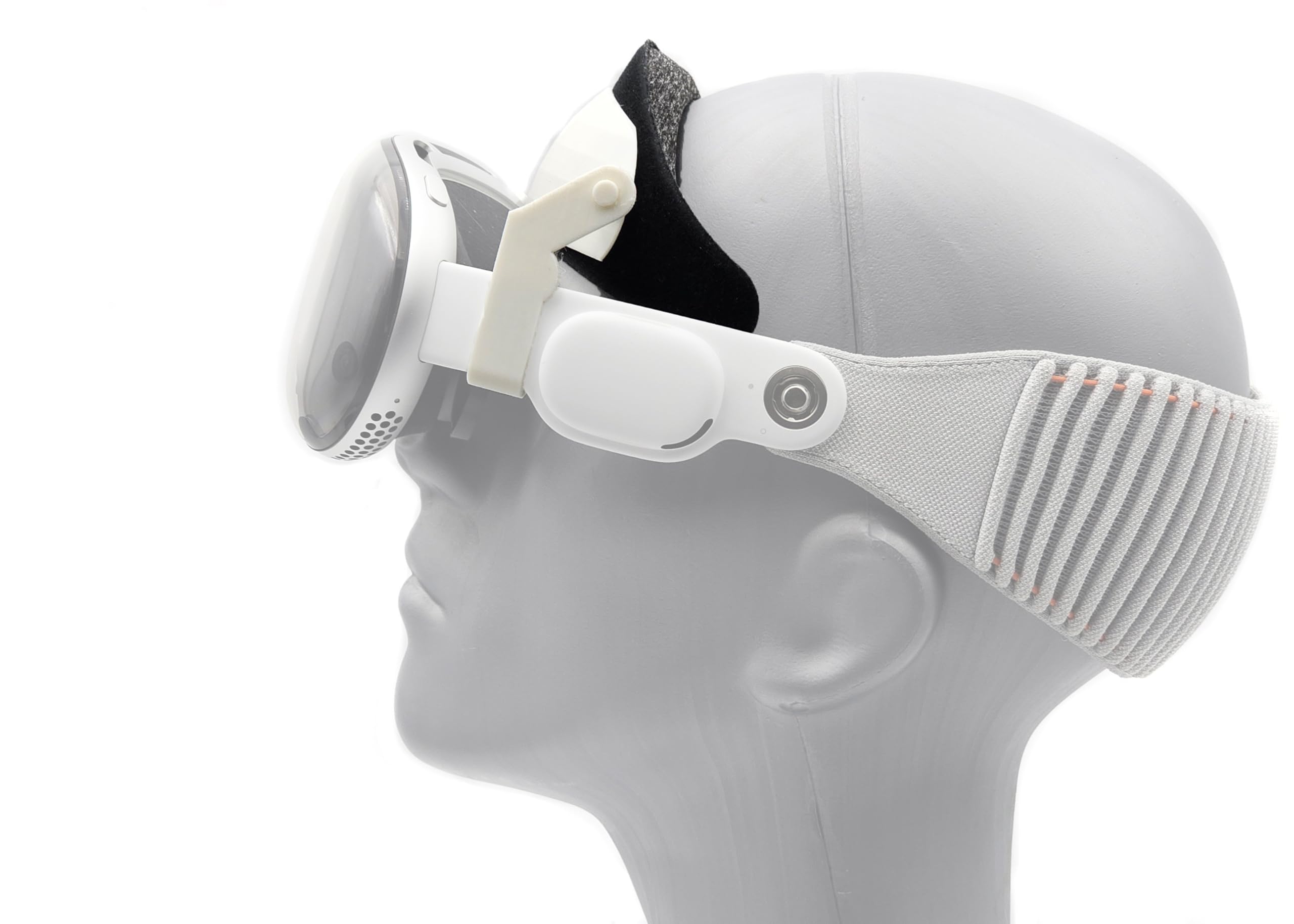 Comfort Kit for Apple Vision Pro - Totally Reduce face Pressure, use with or Without Light Seal. Makes Your Vision Pro Way More Comfortable! (Black)