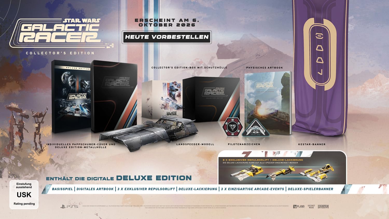 Star Wars: Galactic Racer Collector's Edition PS5