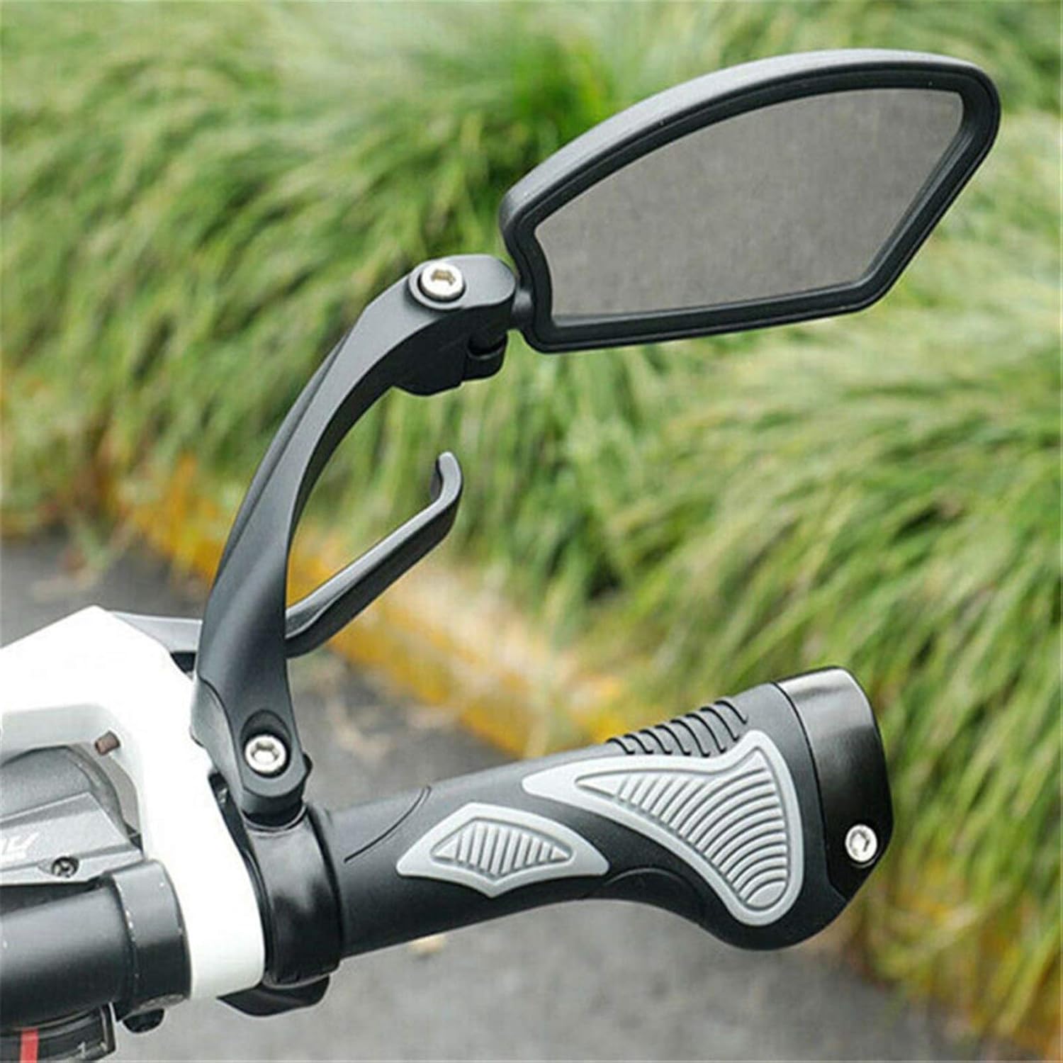 Bicycle Accessories 360 Degree Bicycle Rearview Mirrors Rotatable Rearview Mirror Handlebar Rearview-Mirror Bike Cycling Safety Rear View Mirror Bike Parts (Color : 081L Left and Right)