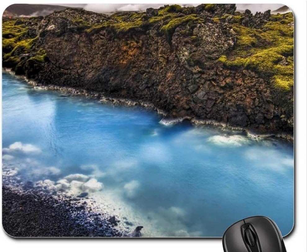 Blue Lagon, Iceland Mouse Pad, Mousepad (Rivers Mouse Pad)