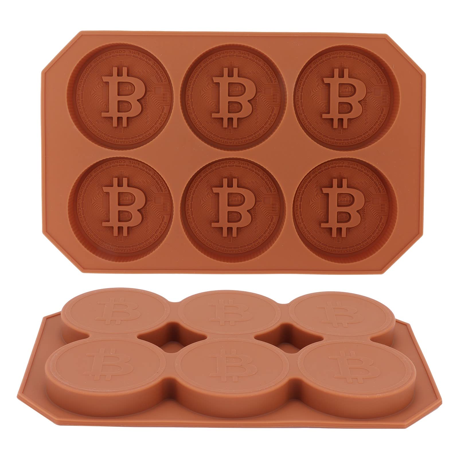 YESYZX Bitcoin Cake Mold Coin Mold for Clay DIY Bitcoin Virtual Coin  Silicone Chocolate Baking Cake Mold for Making Cake Ice Cubes Chocolate :  Amazon.de: Sonstiges