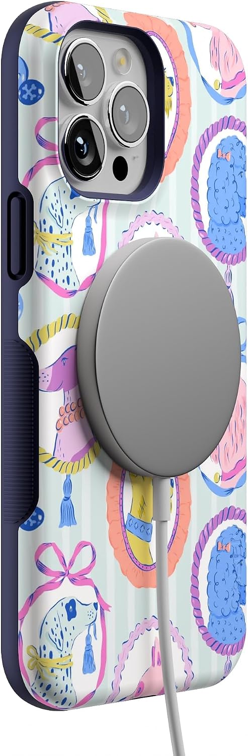 Casely iPhone 13 Pro Max Case | Chateau Pups | French Dog | Bold Protective Design | Compatible with MagSafe