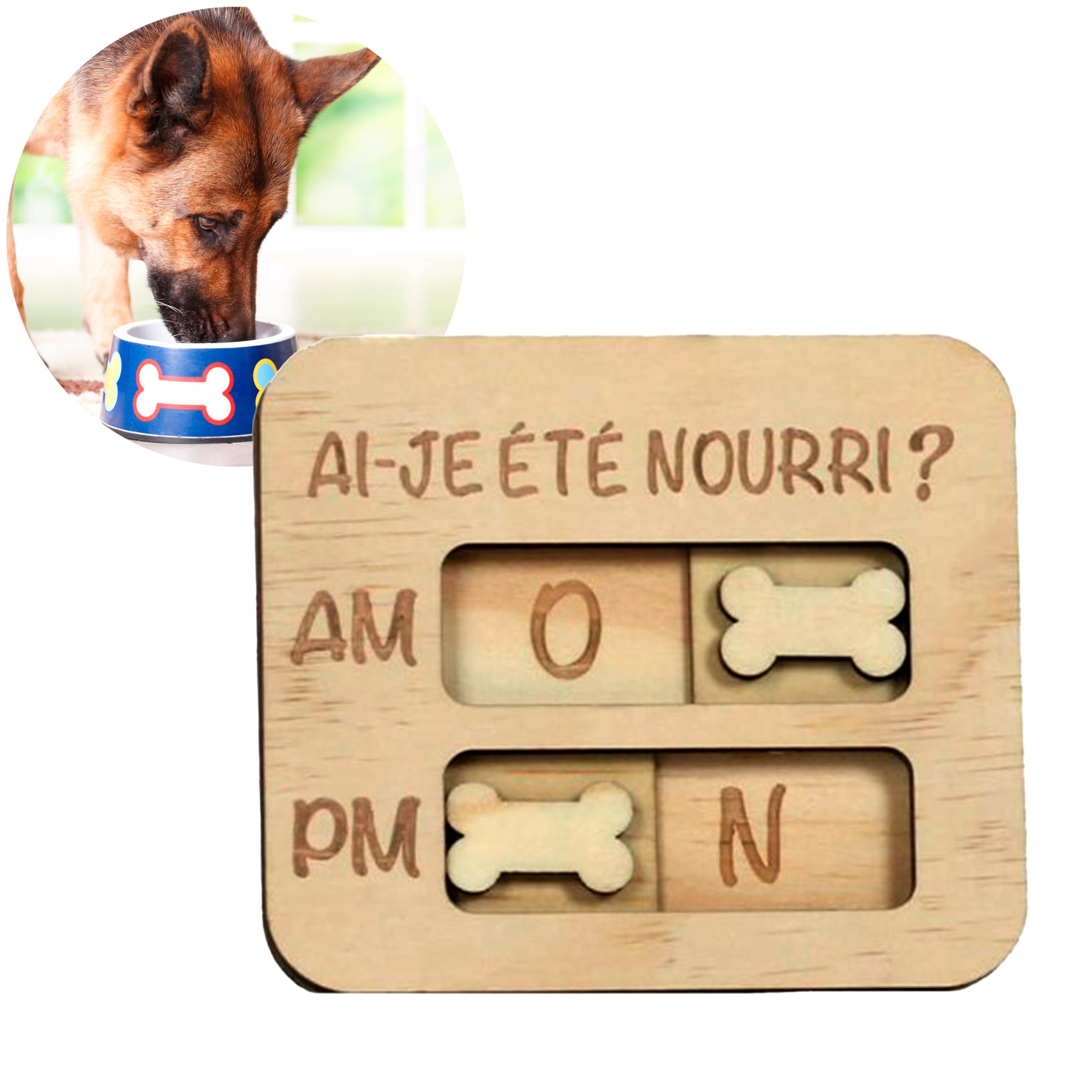Rappel de nourriture pour animaux HappyDog contre le double nourrissage du chien