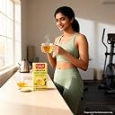 Celest Lemon and Honey Green Tea 400 Tea Bags | Vitamin C Enriched | Immunity Support | Refreshing & Energizing | Pack of 4 gallery image