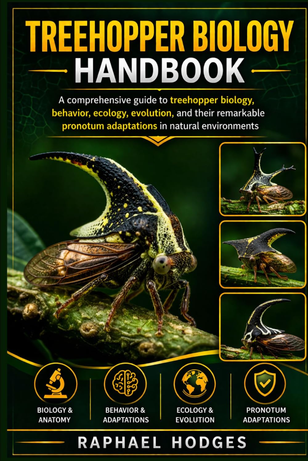 TREEHOPPER BIOLOGY HANDBOOK: A comprehensive guide to treehopper biology, behavior, ecology, evolution, and their remarkable pronotum adaptations in natural environments