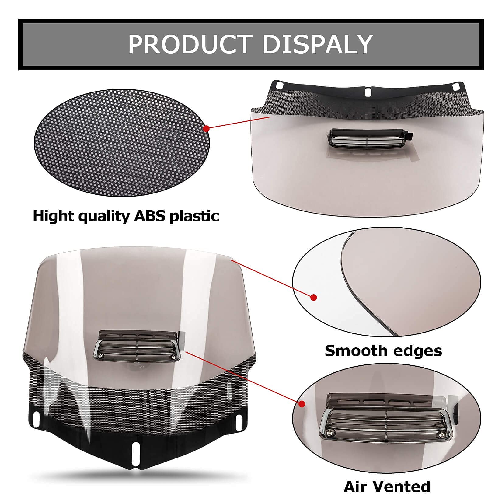 スクーター 原付 風防 ウインドスクリーン ウインドシールド 風除け 虫除け 雨除け 簡単取付 バイク オートバイ 汎用 スクーター 原付 風防  ウインドスクリーン ウインドシールド ロング 風除け 虫除け 雨除け 簡単取付 バイク オートバイ 汎用 幅 バイク風防 バイク 用 ... 2002-2016年 ゴールドウイング GL1800向け バイクウインドシールド 風防 雨除け ABS製 フロントスクリーン 風除け