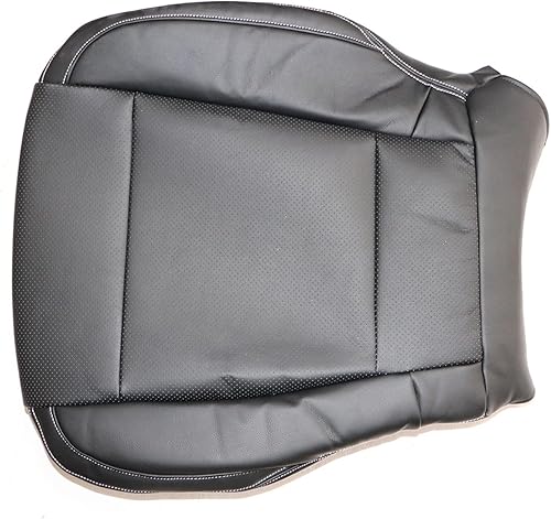 Miniatura 7 de Priprilod Funda de asiento inferior de cuero para lado del conductor delantero compatible con Ford F150 Lariat 2015 2016 2017