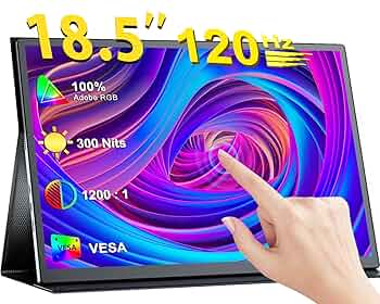 新品 モバイルモニター 18.5インチ 非光沢1920*1080フルHD Amazon.co.jp: UPERFECT モバイルモニター 18.5インチ 120Hz