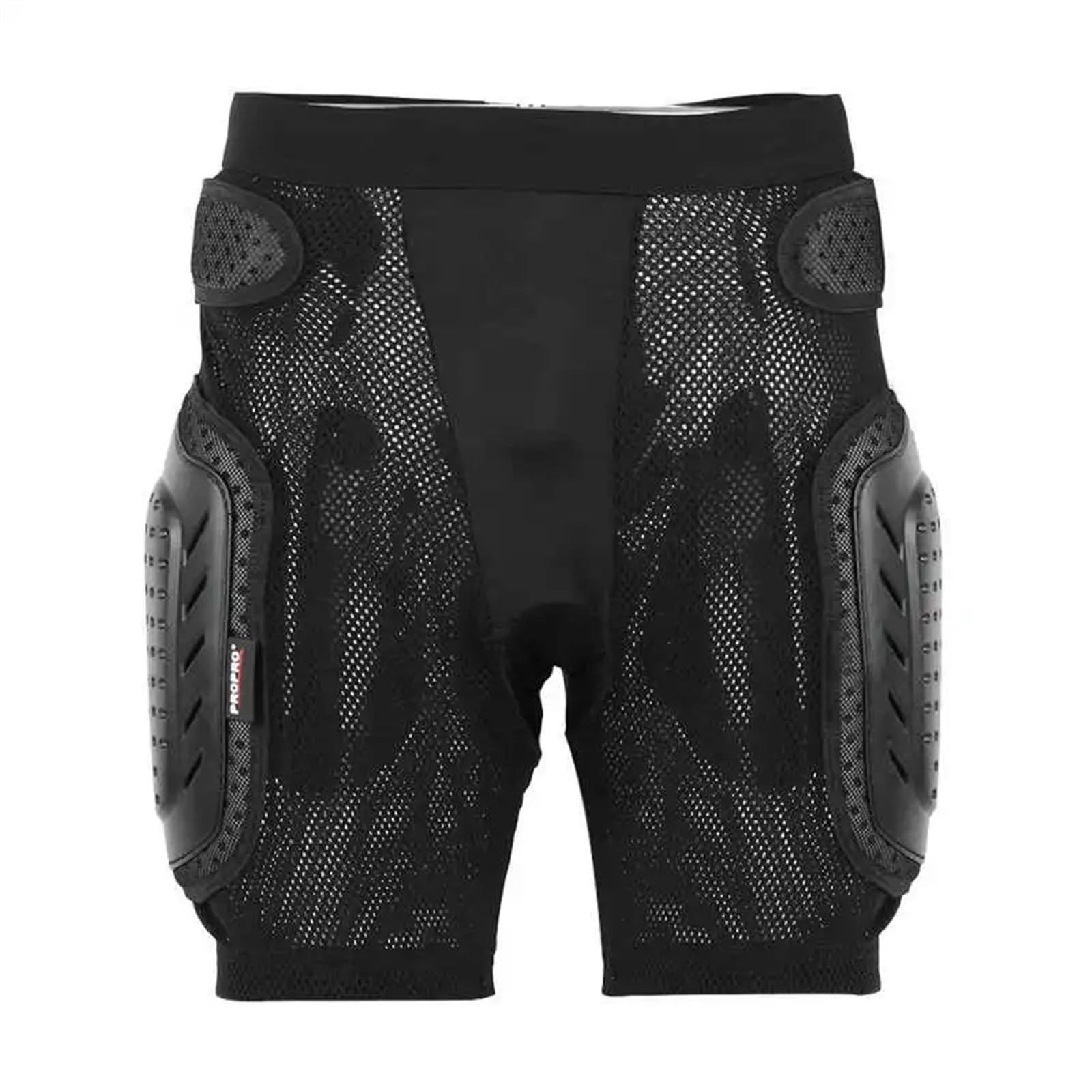 Short de Ski Rembourré Ski Hip Protection Pantalon Cyclisme Hip Pad Shorts Équipement de Protection Ski Roller Skateboard Hanche Coussin Moto Ass Pad(L)