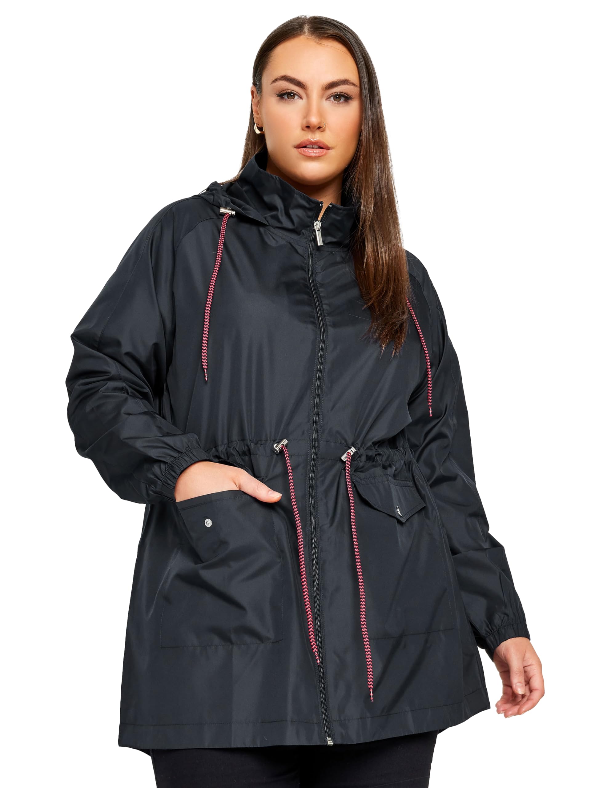 Yours Lightweight Parka Navy