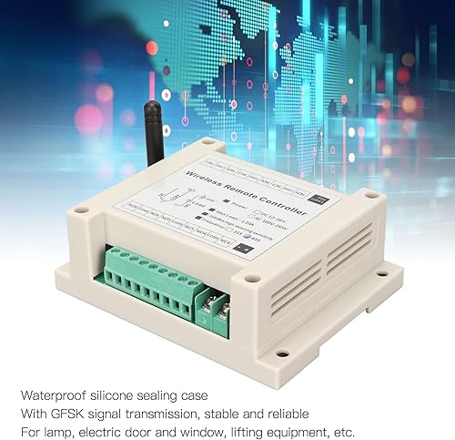 Miniatura 2 de Control remoto inalámbrico 6CH LED luz relé interruptor para el hogar inteligente control DC12V 433MHz