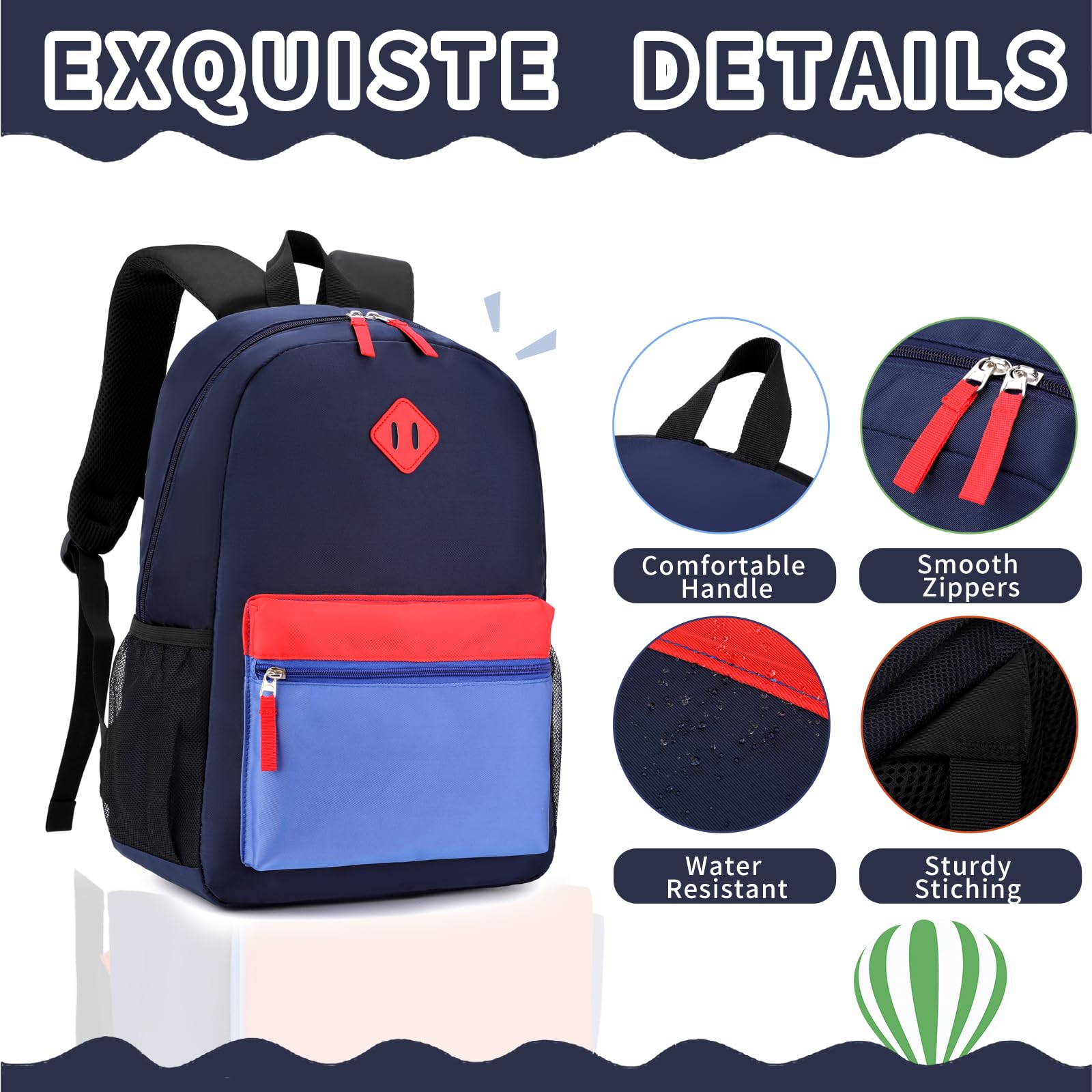 Kleinkind-Rucksack, Vorschulrucksack für Kinder, Jungen und Mädchen, Kindergarten, Vorschule, Büchertasche mit Brustschnalle