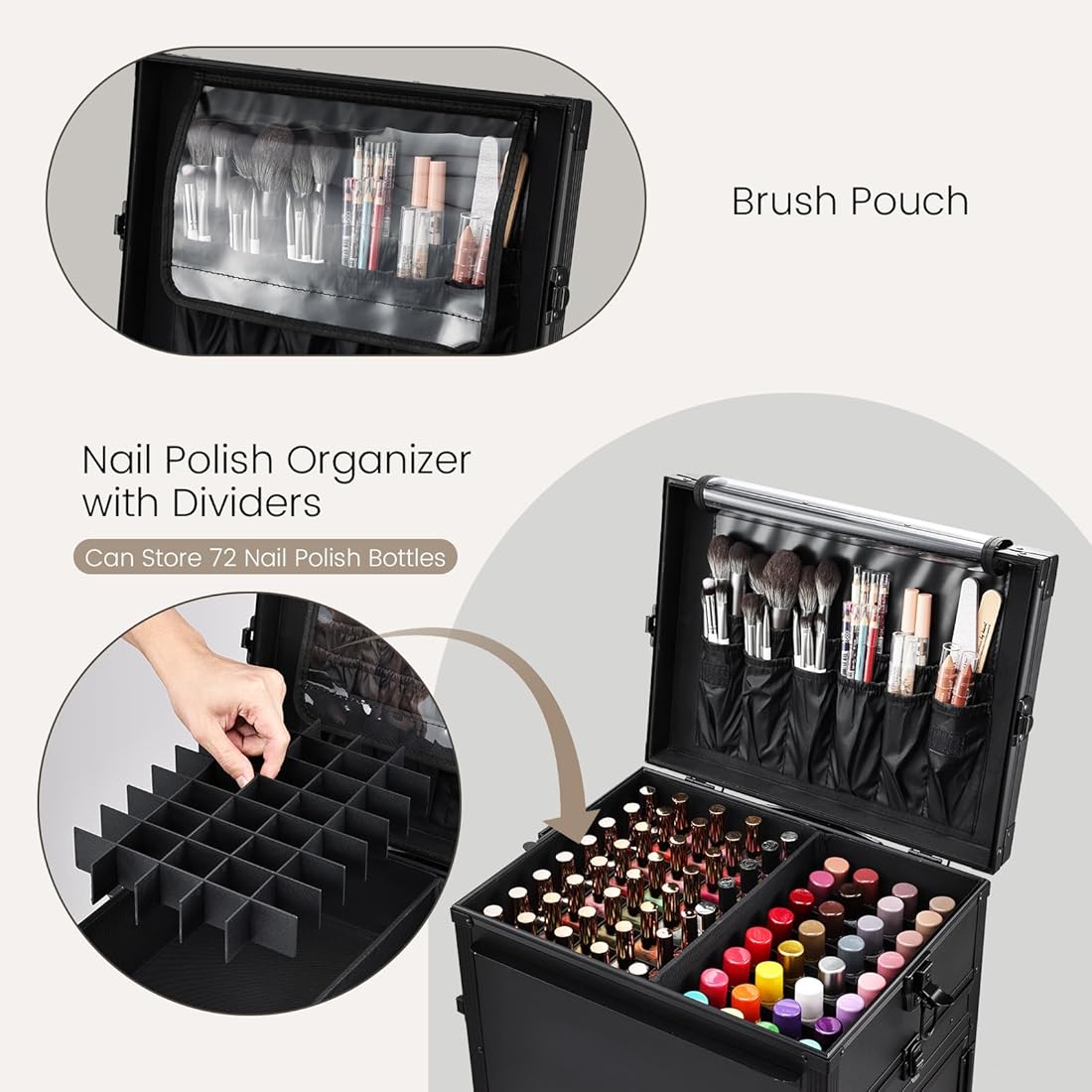 その他 SUITCASE NAIL DESK SUITCASE NAIL DESK