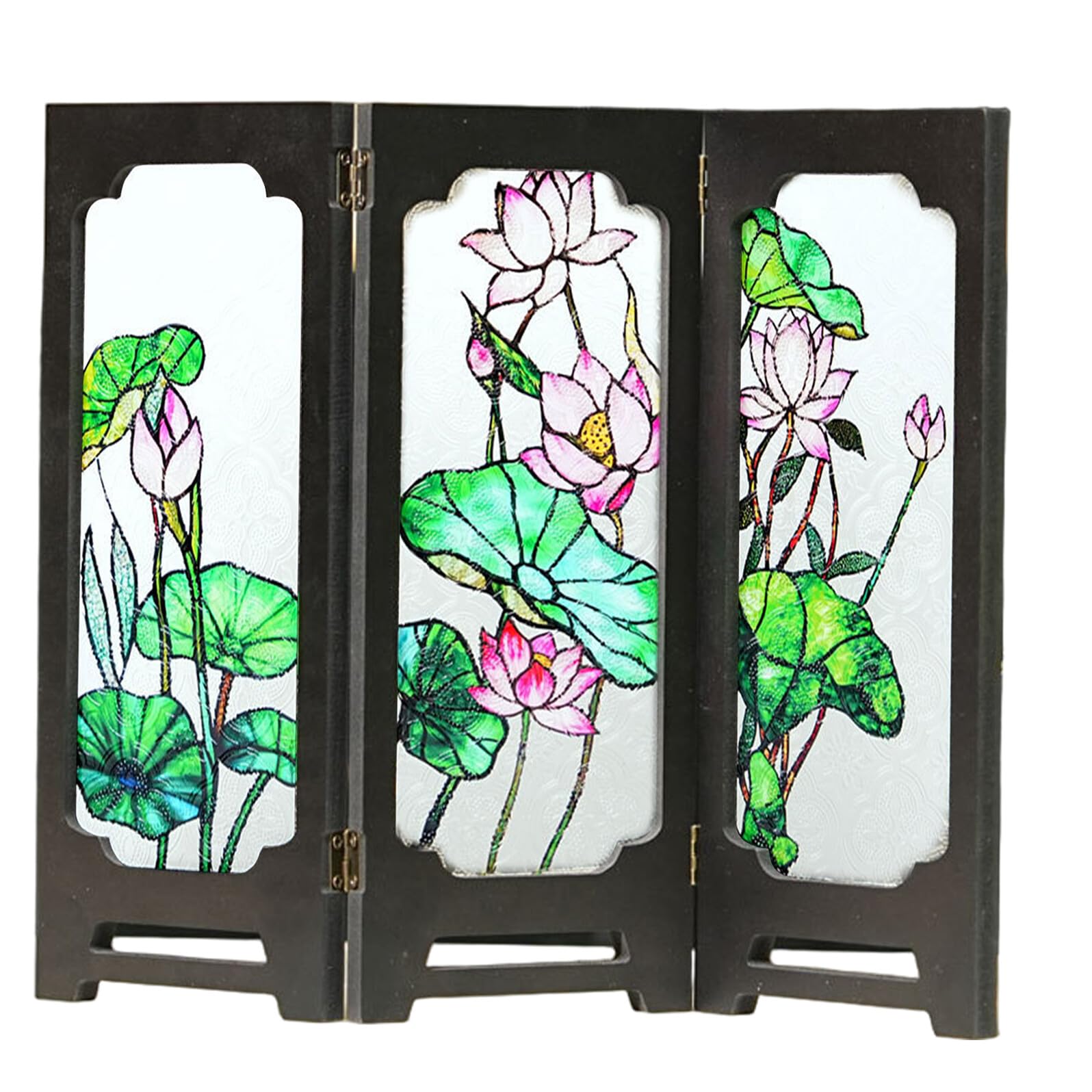 Paravent de bureau pliable acrylique et ecran pliant miniature chinois
