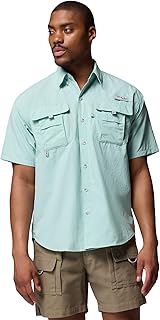 Men's Big and Powerful Bahama Ii UPF 30 Short Sleeve Fishing Jersey