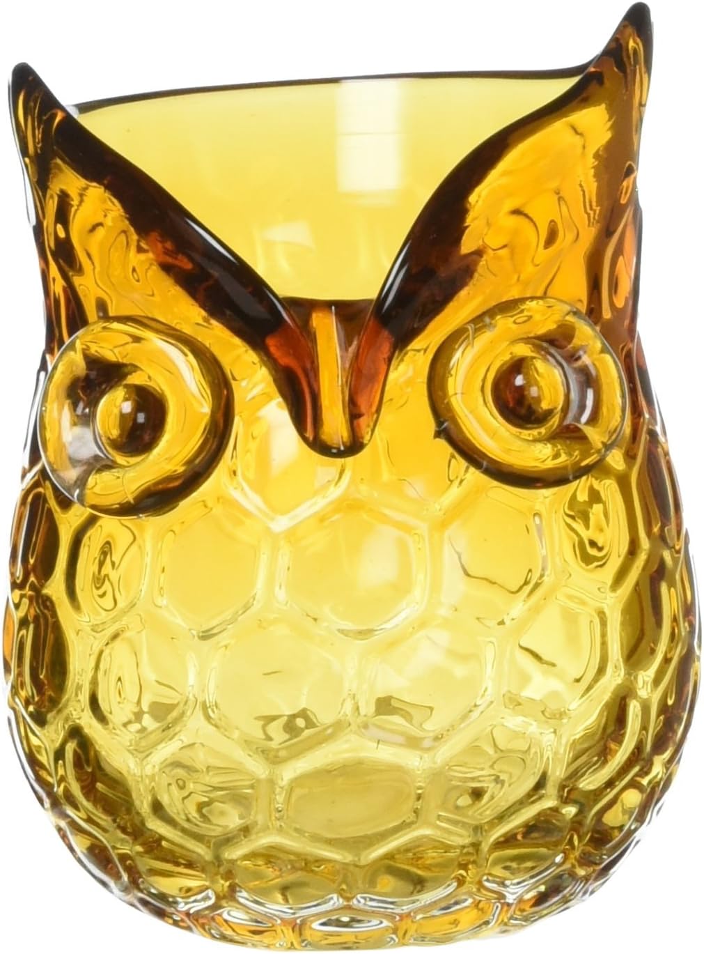 Accent Plus Amber POP OWL VASE Home & Kitchen