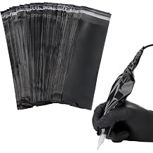 Disposable Tattoo Machine Cover with Seal and Grip, Black//Sheer Pleasure