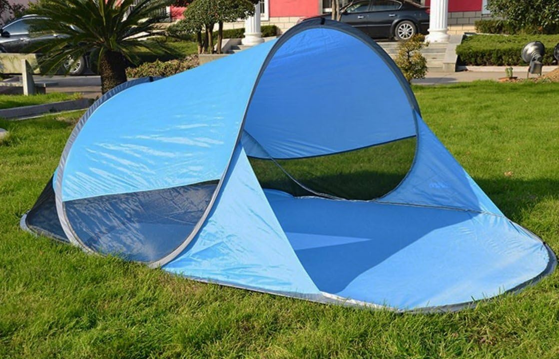 NoApollo Pop Up Beach Tent, Large Outdoor Cabana (2-4 Person), 50+ UPF Sun Shelter with UV Protection, Instant Setup, Lightweight & Portable