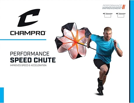 Champro Speed Chute (Black/Orange)