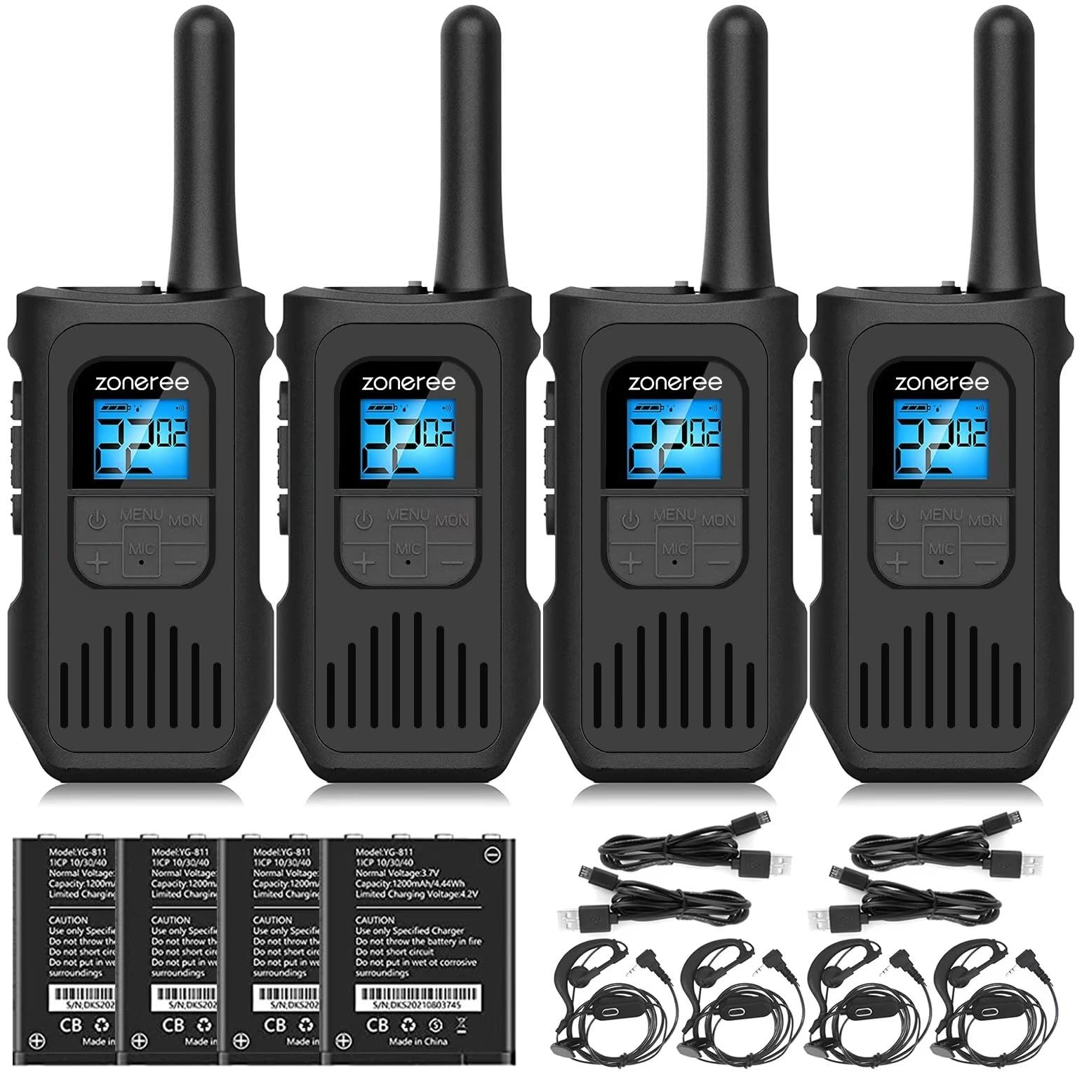 Amazon | トランシーバー 無線機 特定小電力 免許不要 充電式 簡単操作  