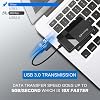 SmartQ C368 USB 3.0 SD Card Reader ، Plug N Play ، متوافق مع Apple و Windows ، مدعوم من USB ، يدعم CF / SD / SDHC / SCXC / MMC / MMC Micro ، إلخ.