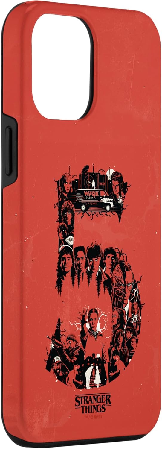 Stranger Things Collage Season 5 Officially Licensed Case for iPhone 12 Pro Max