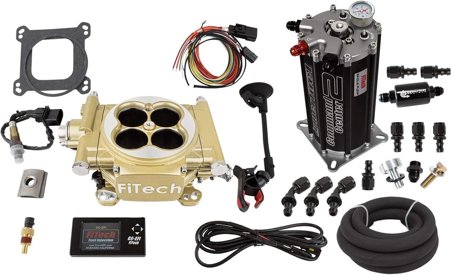 FiTech 30005 Easy Street EFI 600HP & 40004 Fuel Command Center EFI
