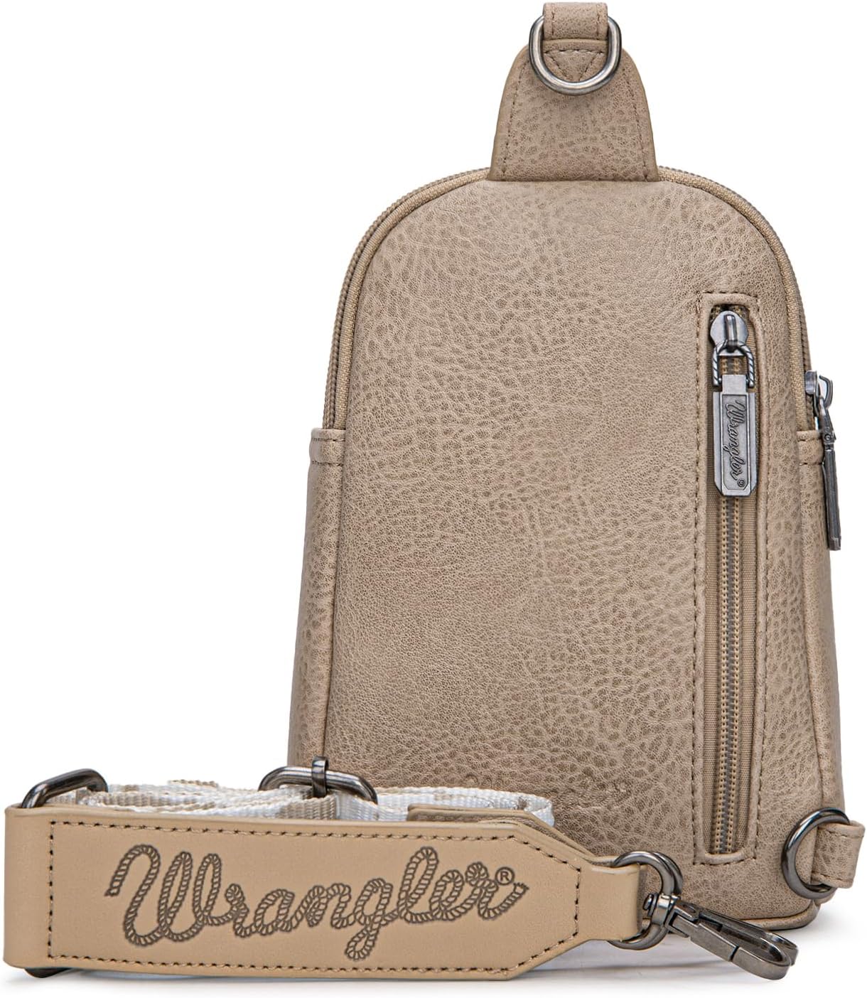 Wrangler Cow Print Crossbody Bags for Women Western Sling Bag with Adjustable Starp Cross Body Purse