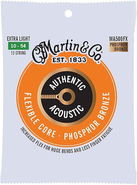 Martin Phosphor Bronze Strings 12 Strings Extra Light