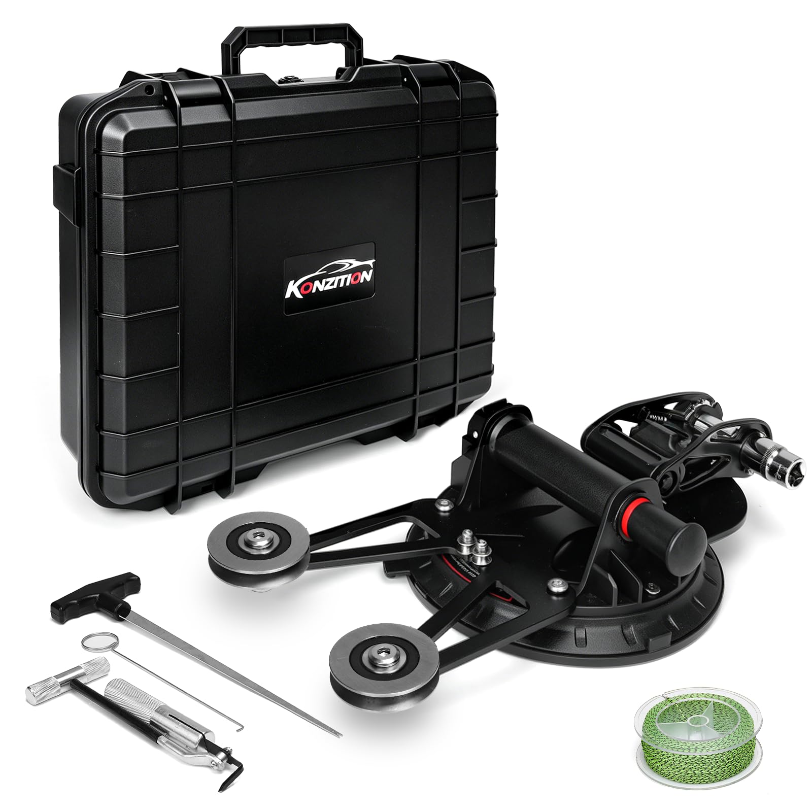 Konzition Auto Windshield Removal Tool Kit with Dual Cutting Locking Function