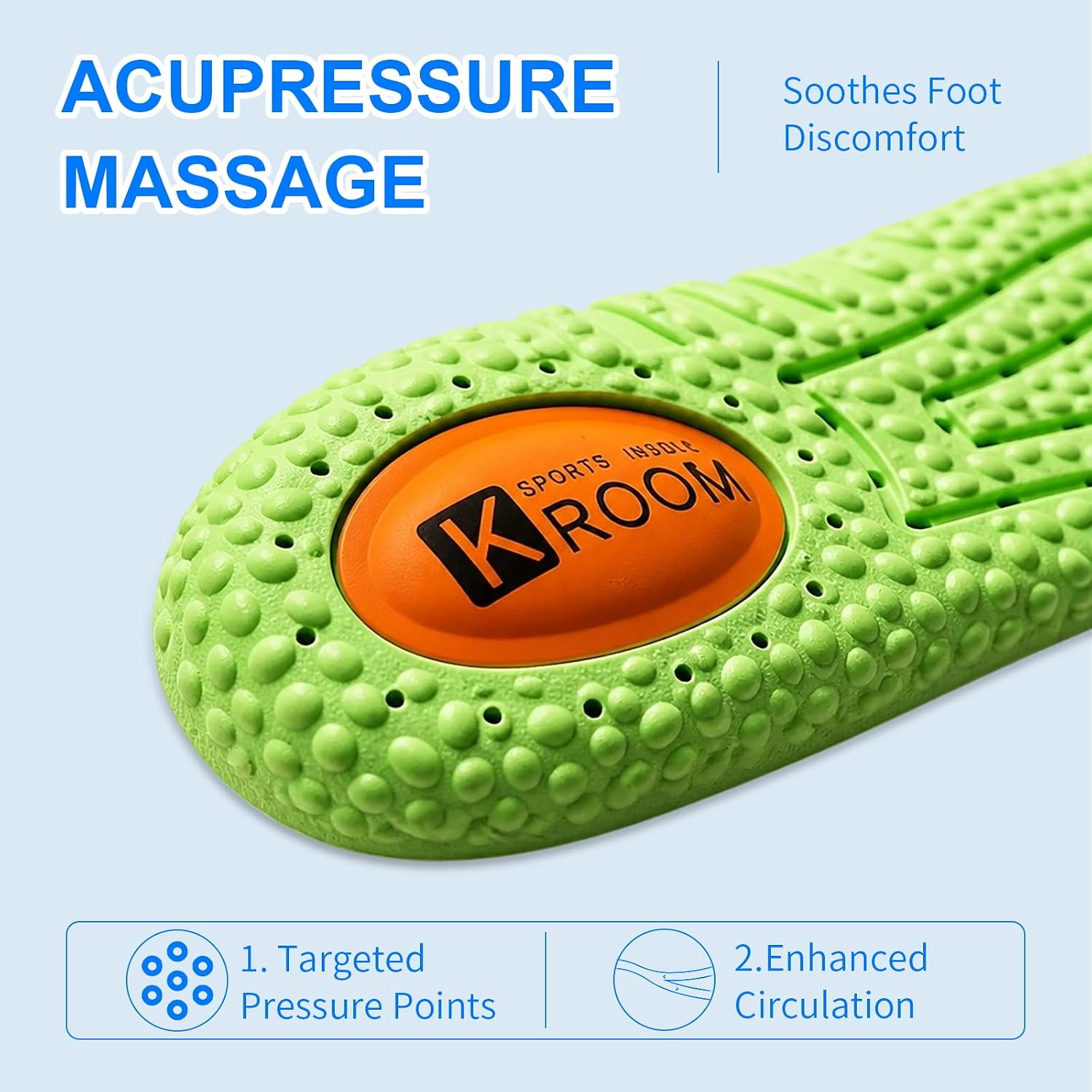 2026 New 4D Cloud Steppers Insoles for Men & Women,Breathable Massage Shoe Inserts,Memory Foam Cushioning Insoles,Shock Absorption & Foot Pain Relief for Plantar Fasciitis(M 9.5-10 / W 11-11.5 280mm) image 5