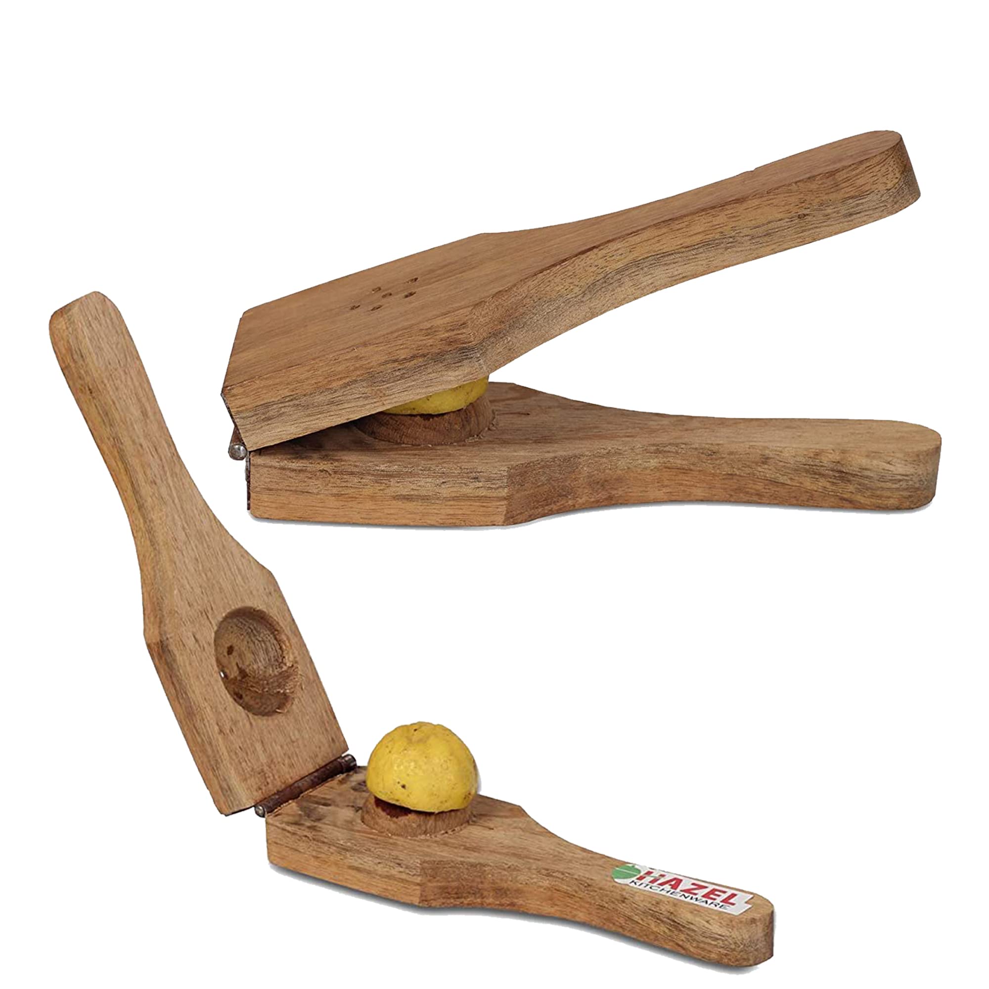 Hazel Lemon Squeezer Wooden Nimbu Limbu Squeezer Manual Wooden
