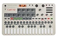 Liven Lofi-12 [Lo-fi Groovebox & Sampler] Retro sampling with 12bit Sampler mode, 4-track step sequencer, 10 voices, 12 Track Effects + 9 Master Effect, Battery-powered, Built-in speaker