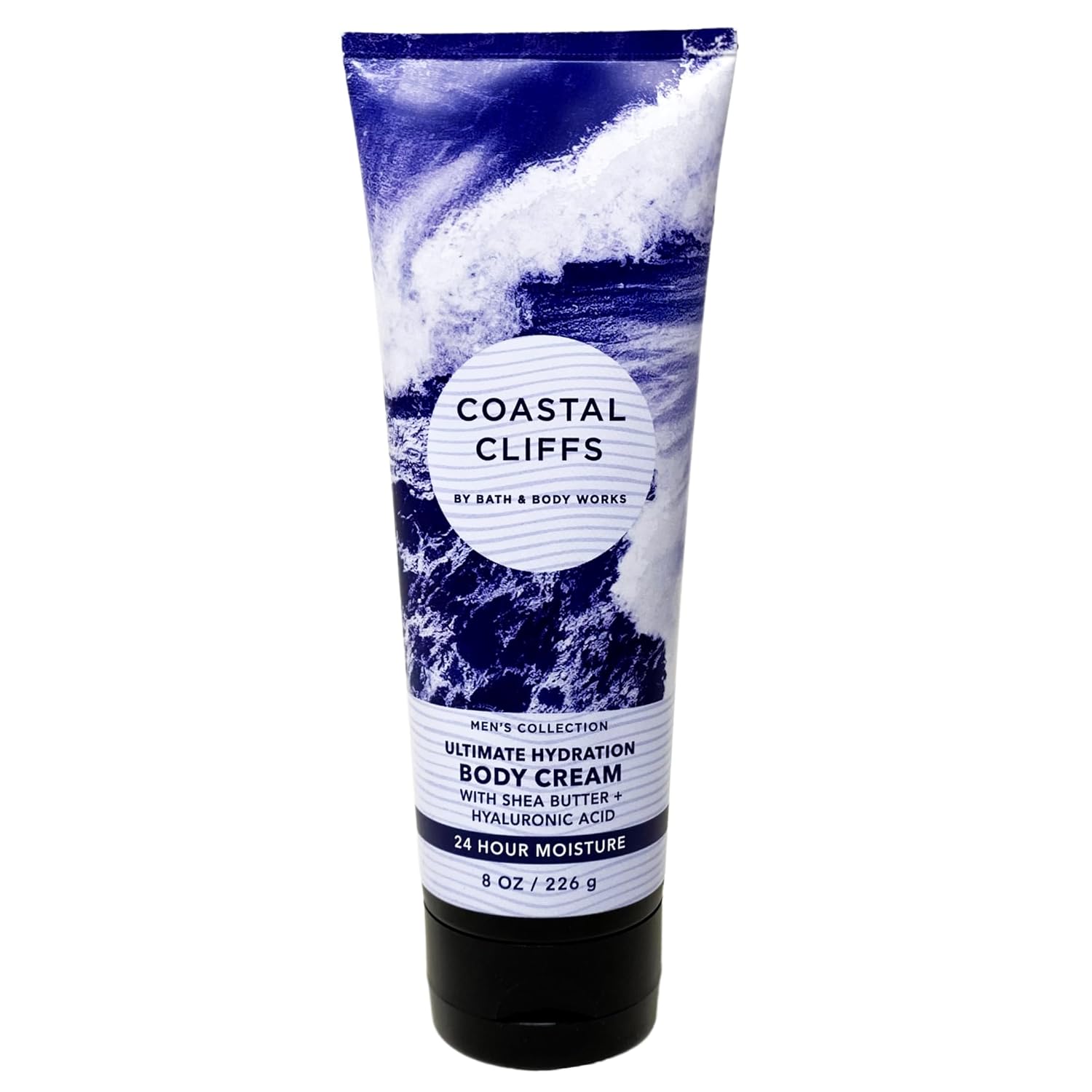 Bath & Body Works Men's Collection Coastal Cliffs 3 Piece Bundle with a Natural Oats Bar Soap - Body Cream - Body Wash and Body Spray - Full Size