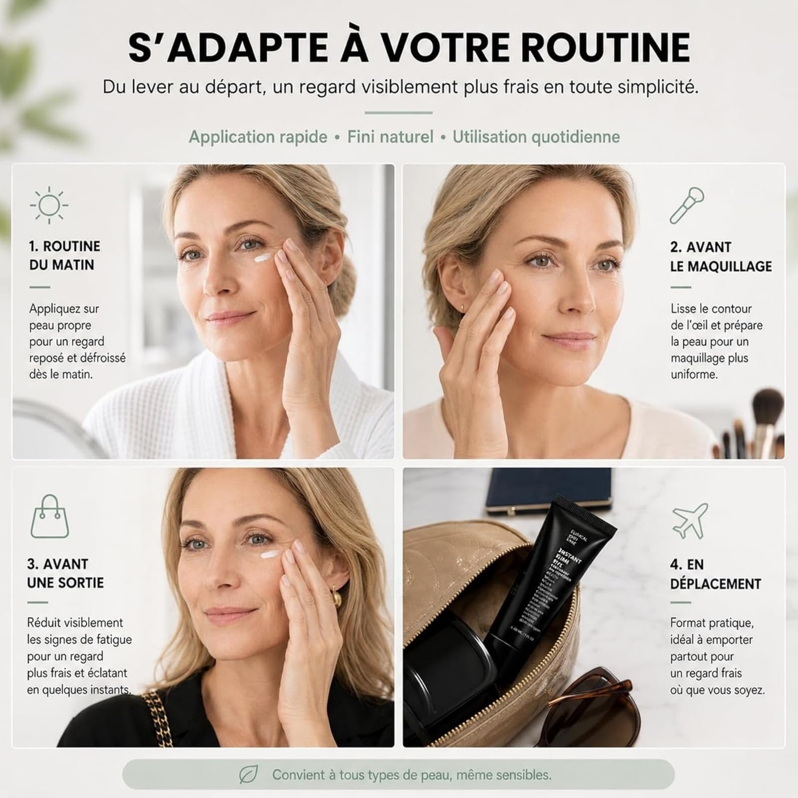 Lyciana Baume Anti Ride et Anti Cerne–Instant Eye Cream