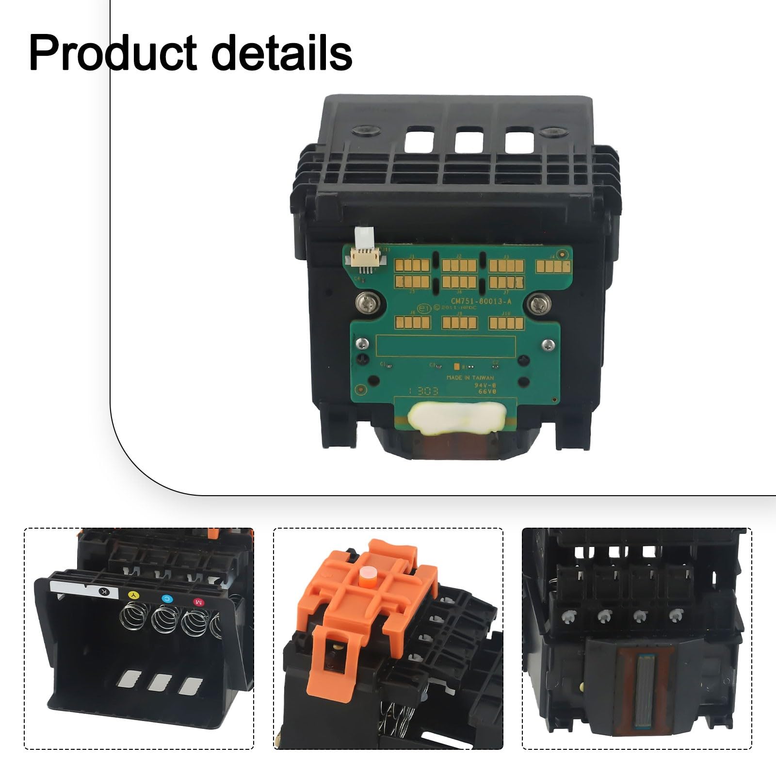 Testina di stampa per hp 950, compatibile con officejet 8100 8600 8610 8620 8650 251DW 276DW, parte di ricambio ABS