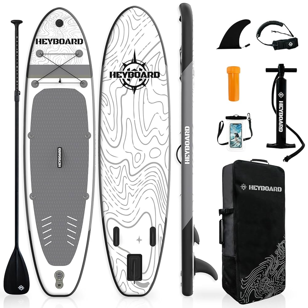heyboard SUPボード HEYBOARD Inflatable Stand-Up Paddle Board 10'6