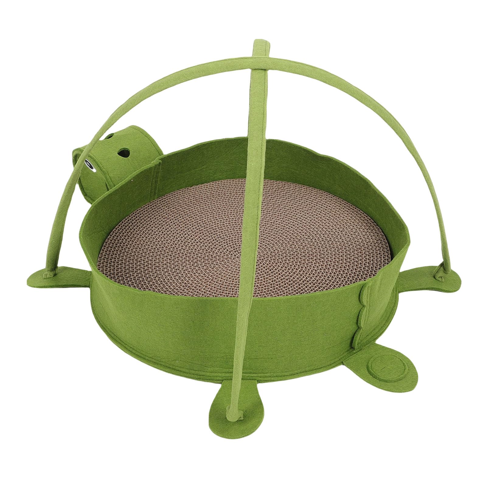 XUMIUZIY Großes Katzenkratzbrett-Hängematten-Design Zum Stressabbau und Spielen, für Kätzchen-Kratzbrett, Haustierbett, Filz, Wellpappe